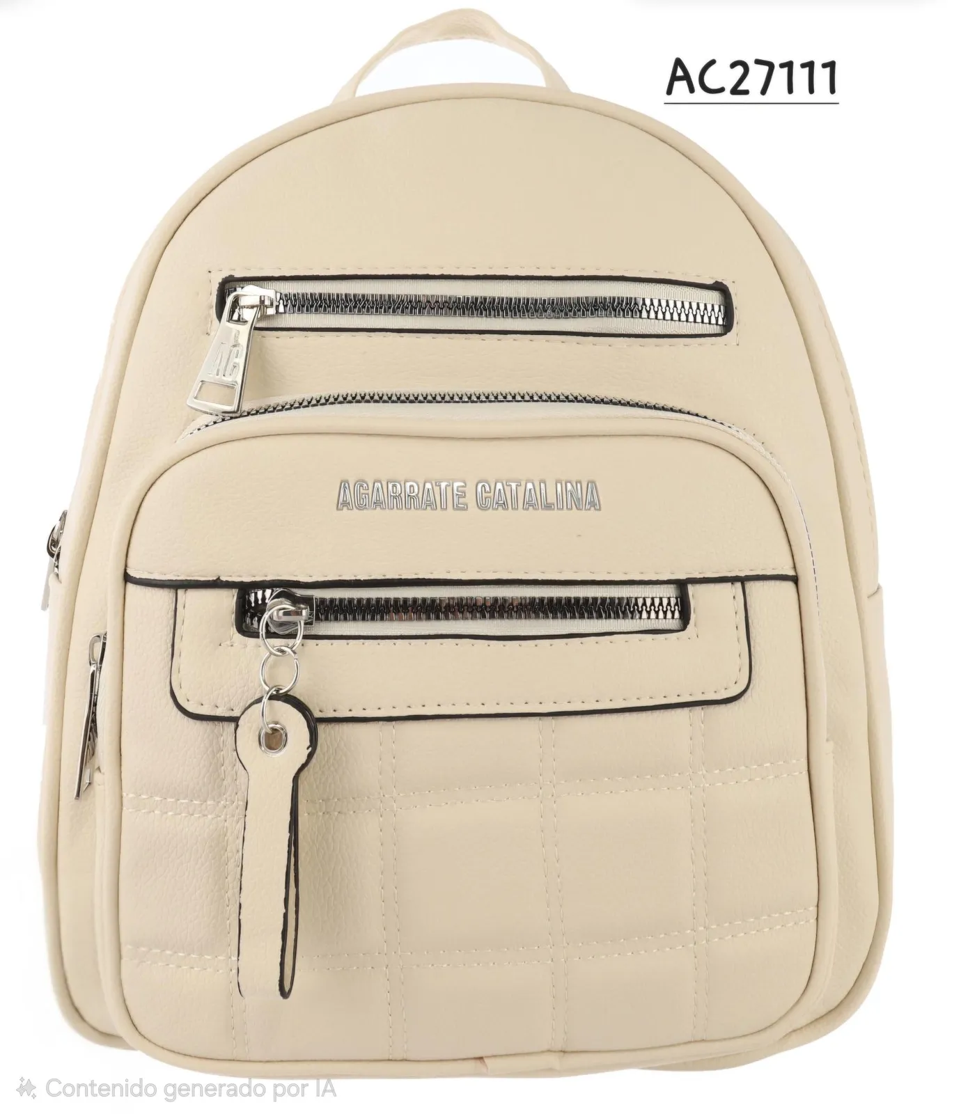 Cartera Mochila Agarrate Catalina Pu