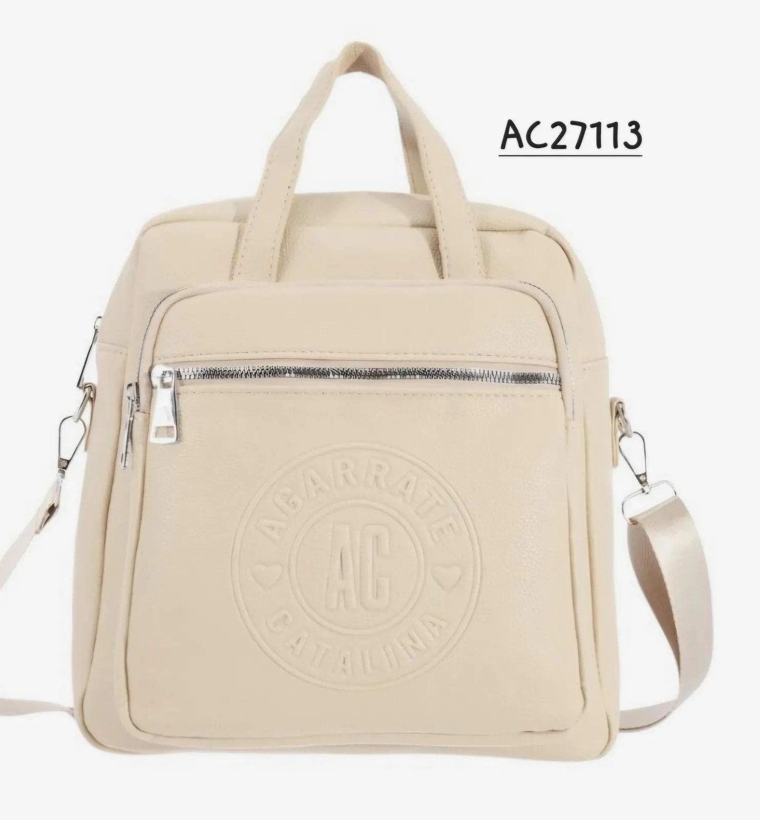Cartera Mochila Agárrate Catalina Pu Acv27113