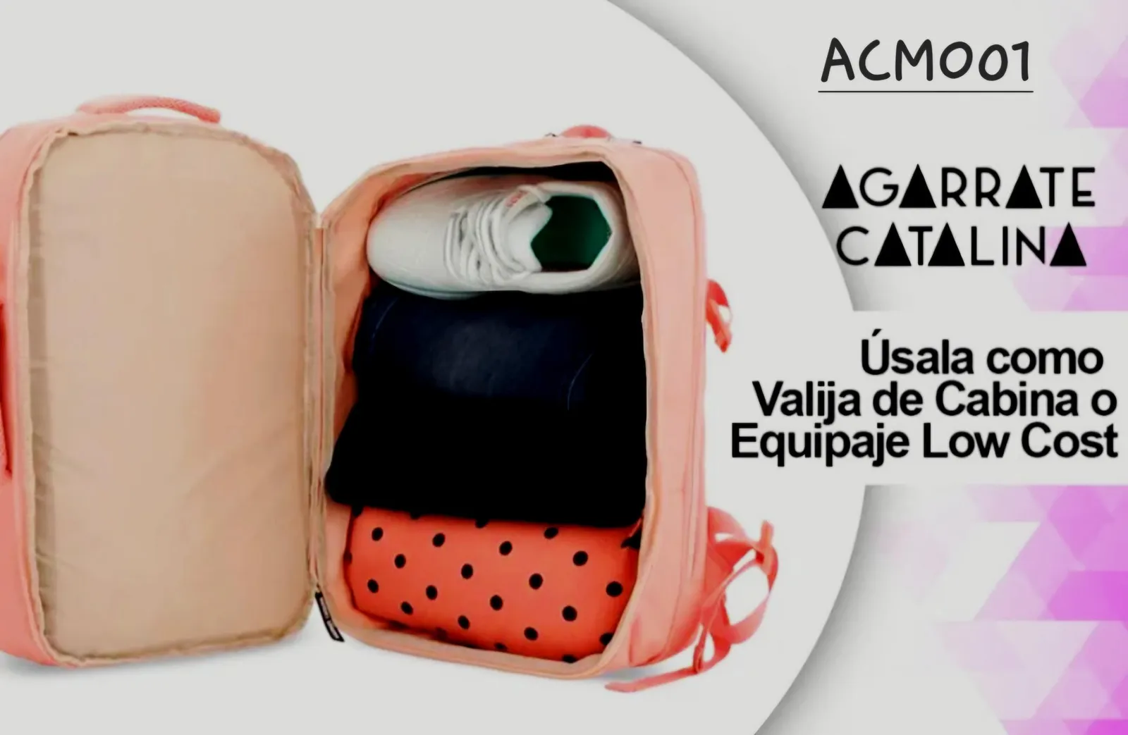 Mochila Carry On Agarrate Catalina Fuelle Acmo01