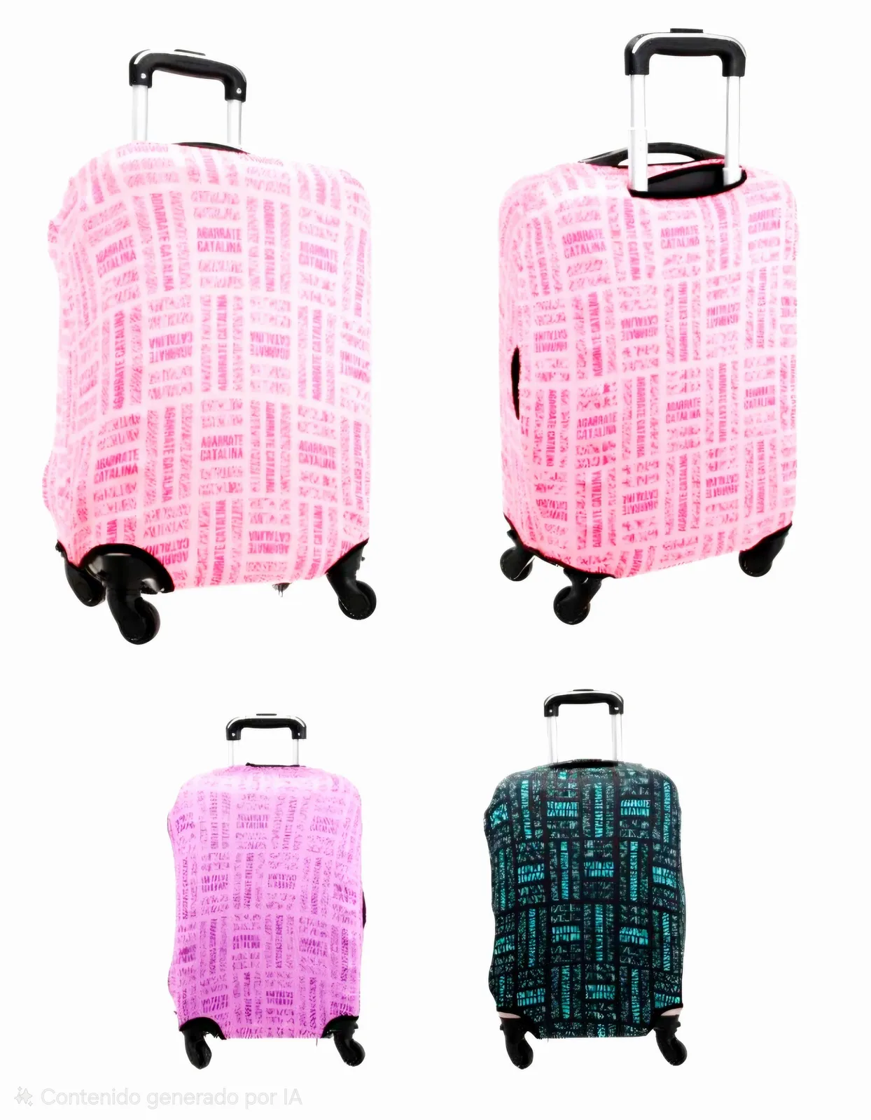 Funda Valija Estampada Chica Carry On Ac3017